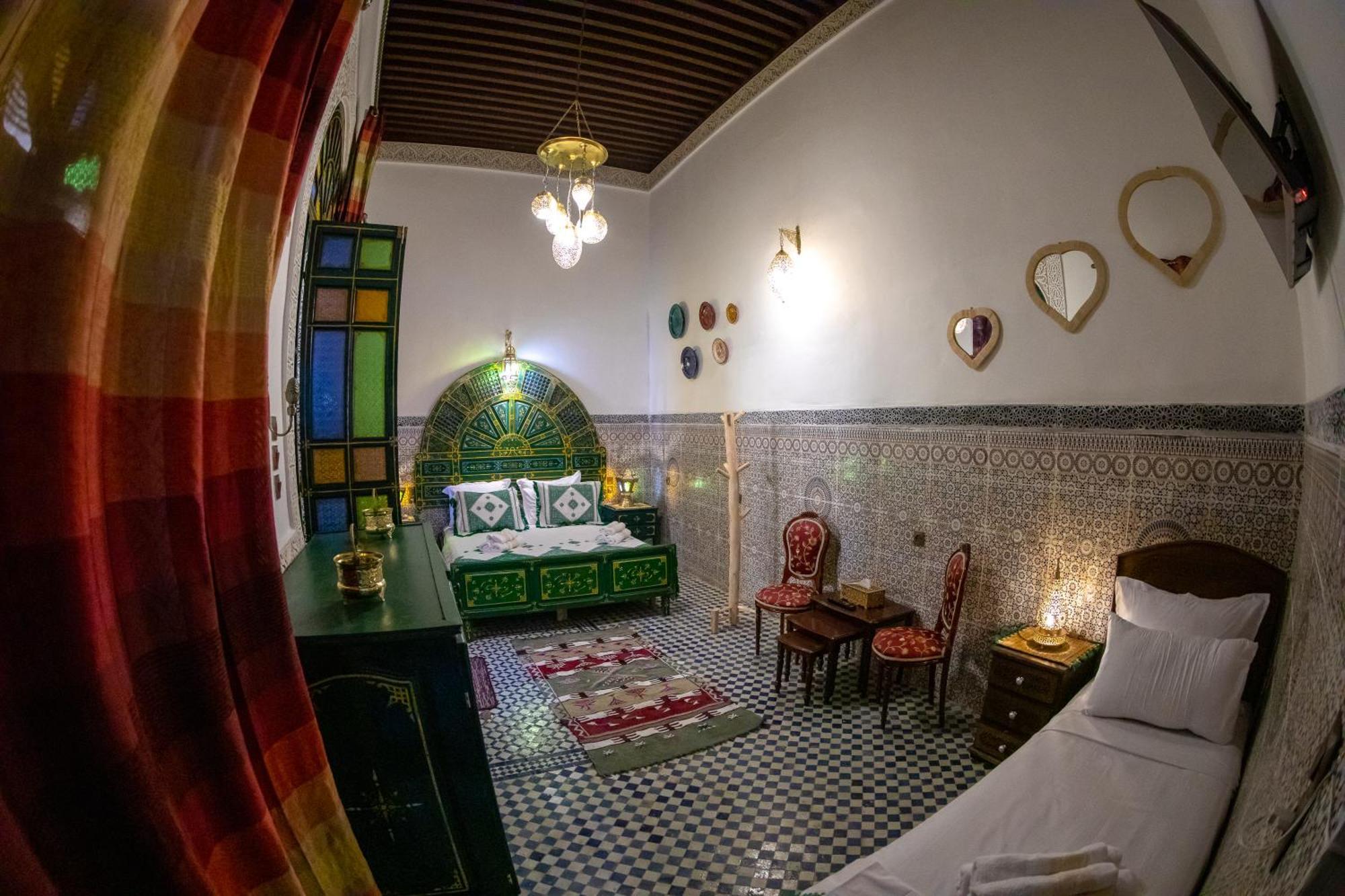 Riad Bahja Fez Buitenkant foto