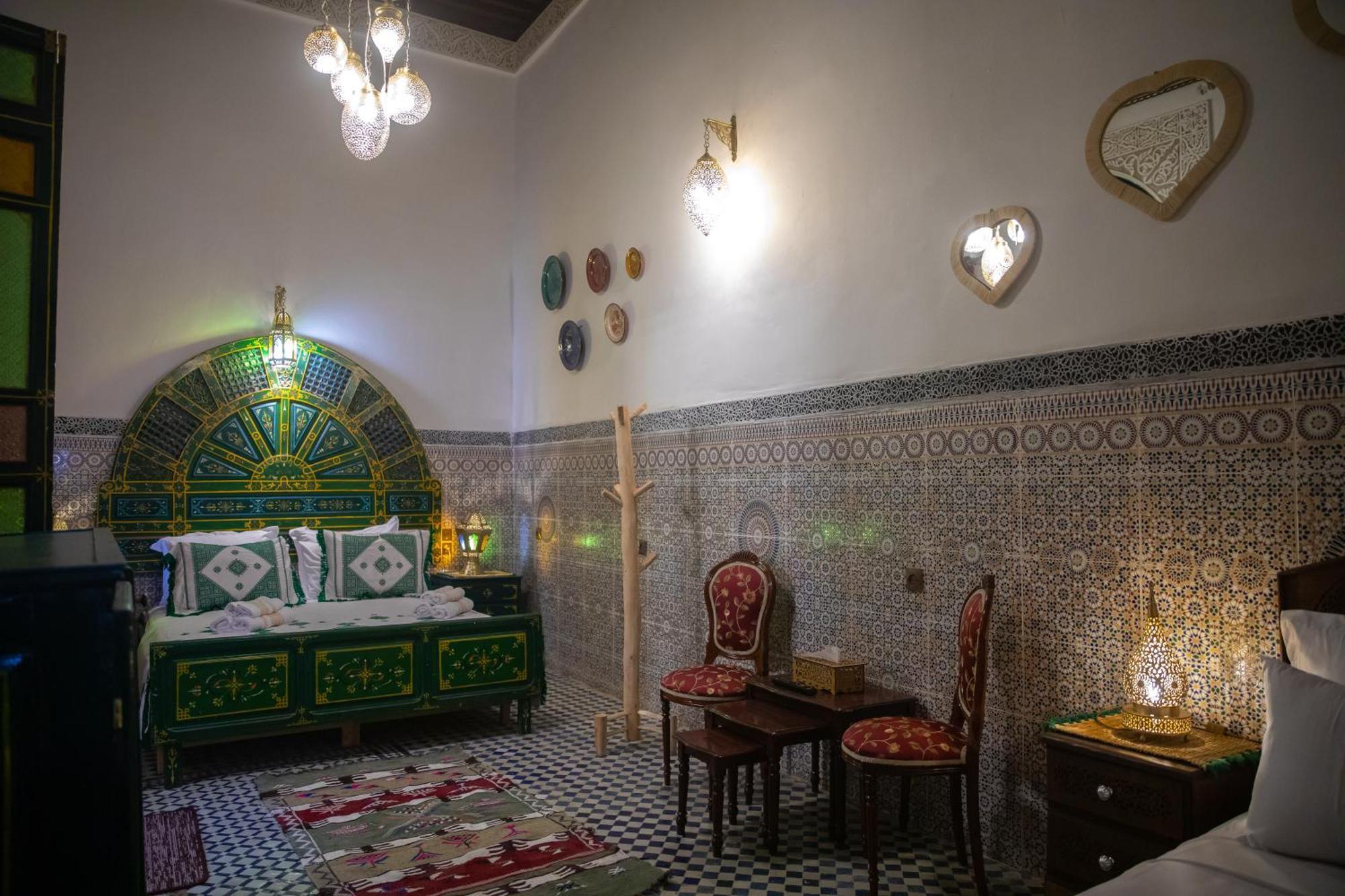 Riad Bahja Fez Buitenkant foto