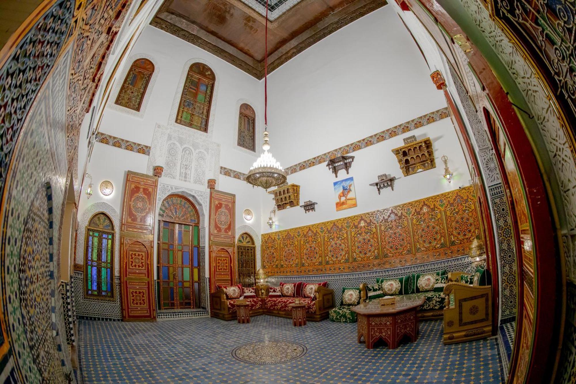 Riad Bahja Fez Buitenkant foto