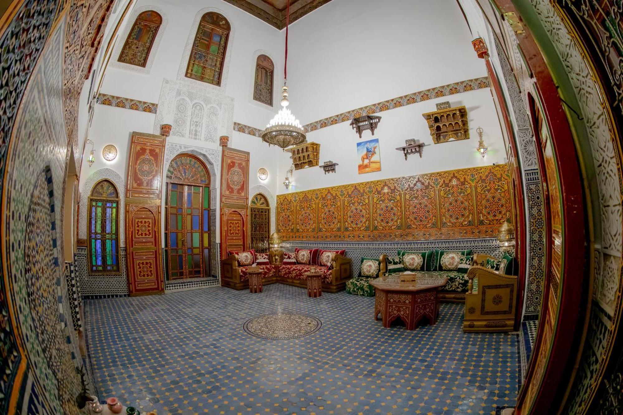 Riad Bahja Fez Buitenkant foto