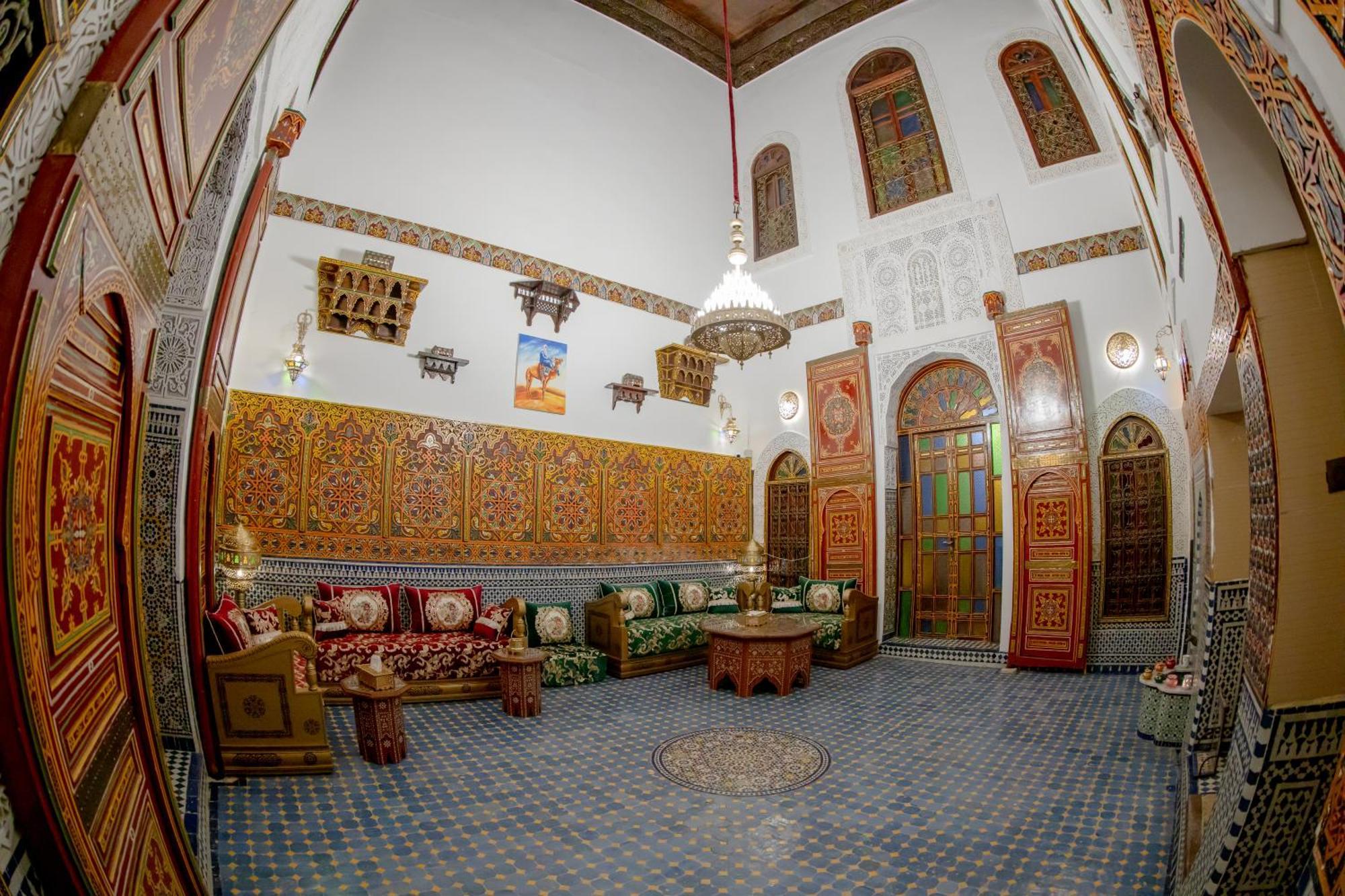 Riad Bahja Fez Buitenkant foto