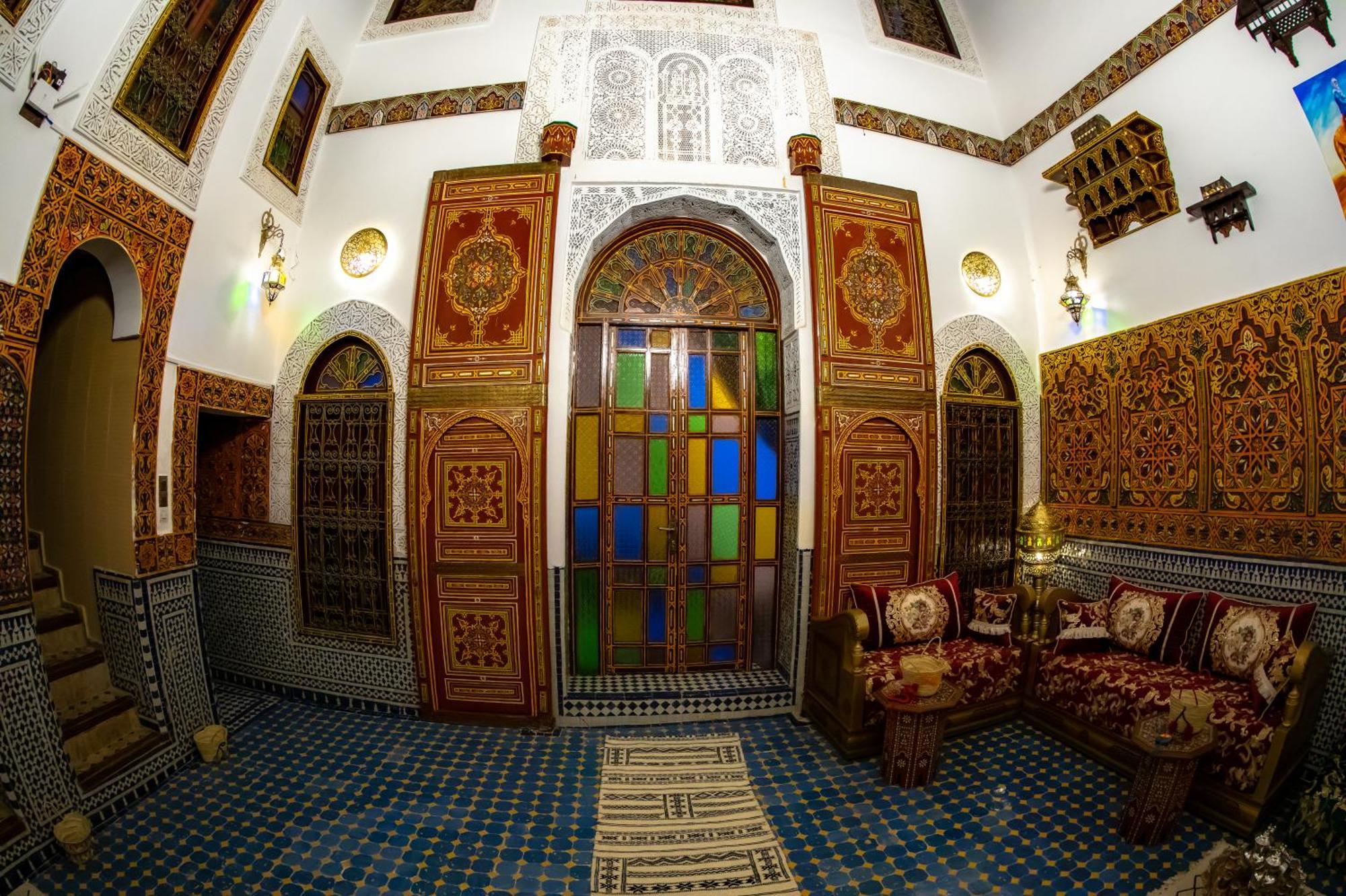 Riad Bahja Fez Buitenkant foto