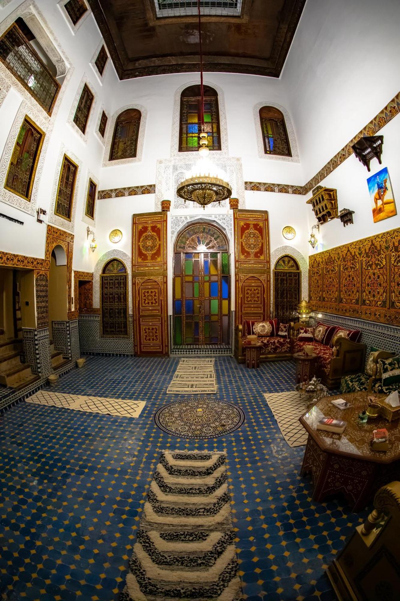 Riad Bahja Fez Buitenkant foto