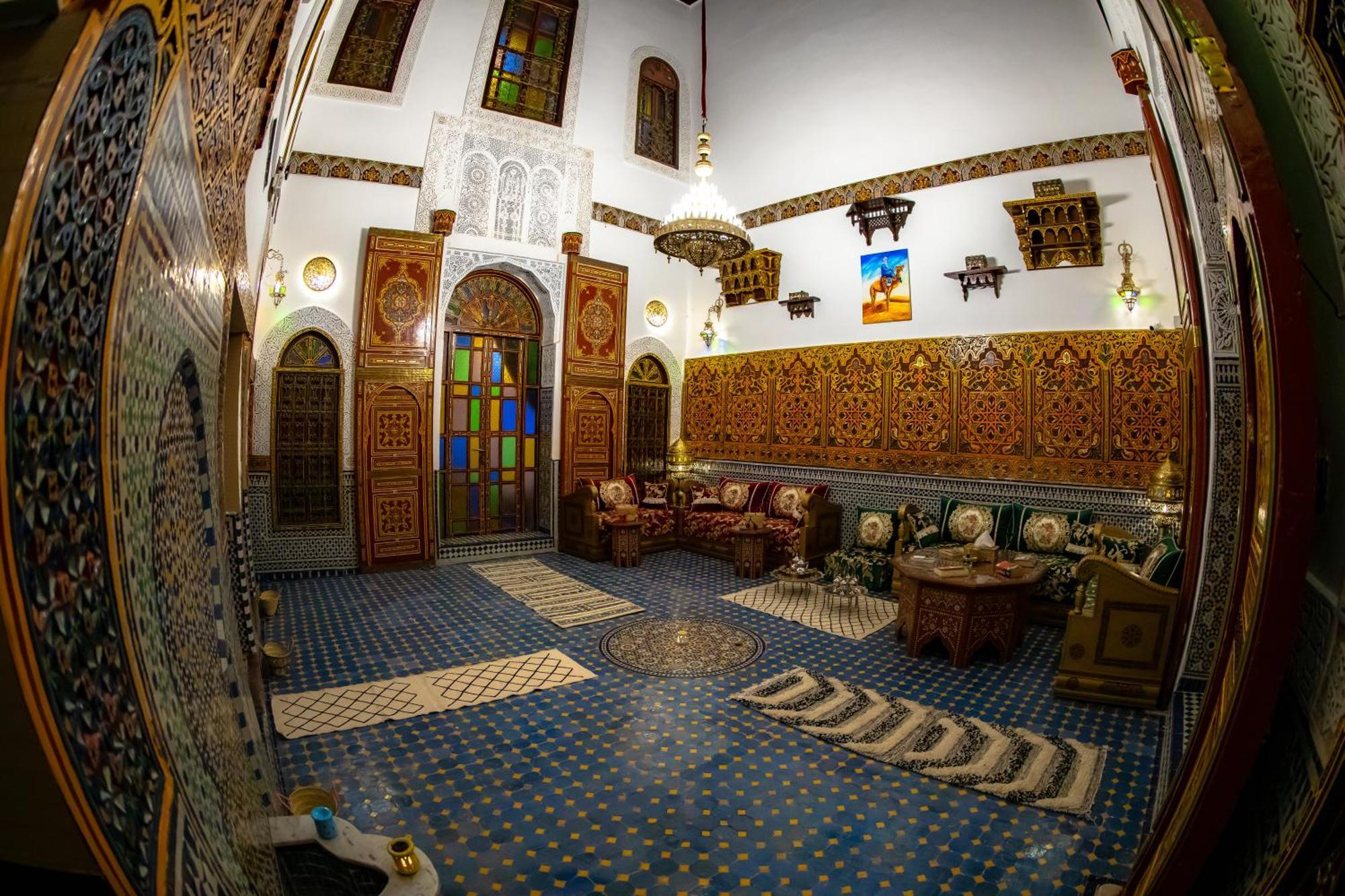 Riad Bahja Fez Buitenkant foto