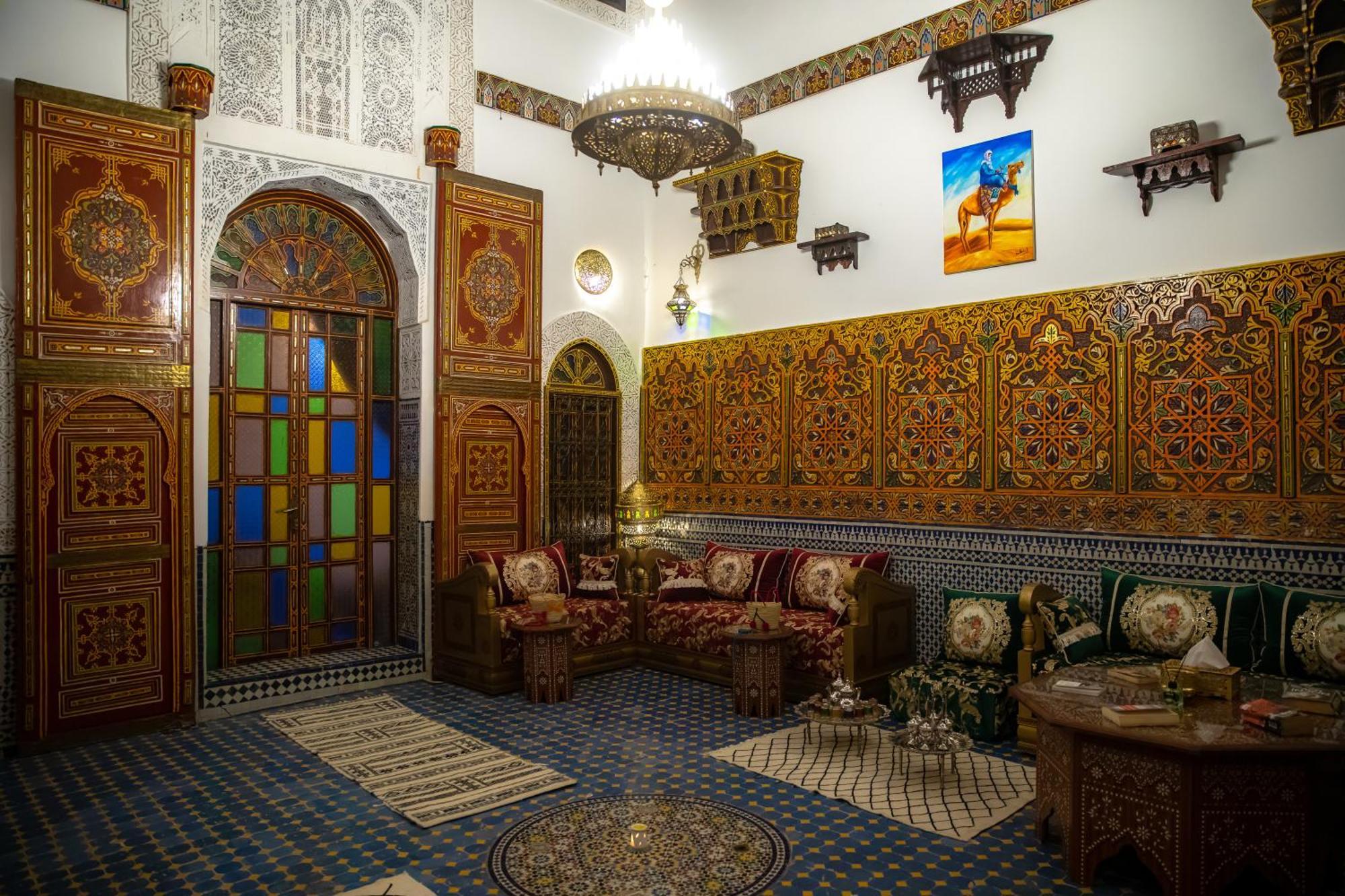 Riad Bahja Fez Buitenkant foto