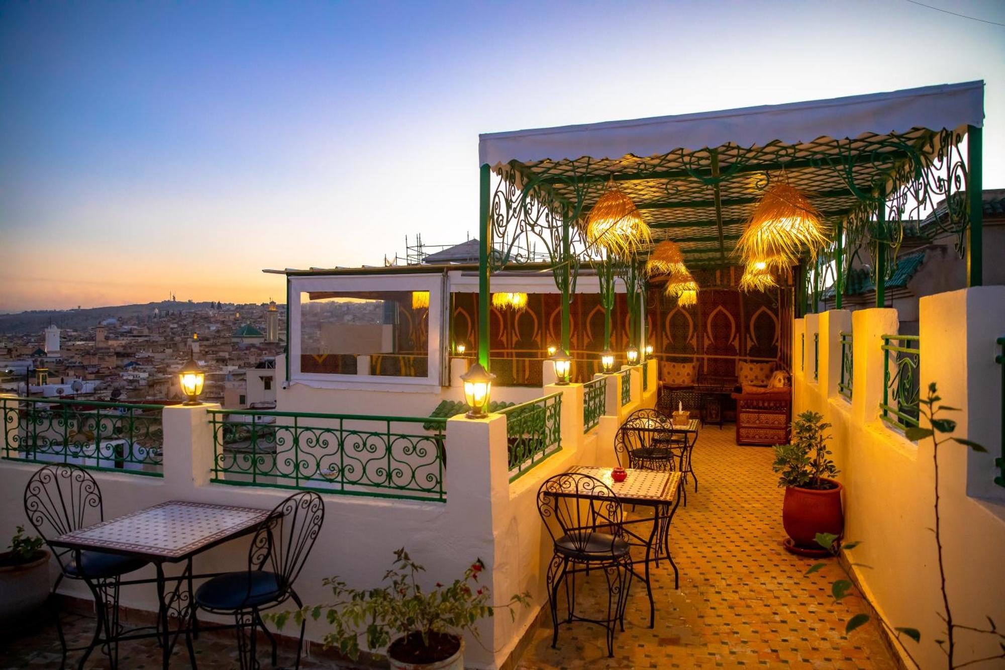 Riad Bahja Fez Buitenkant foto