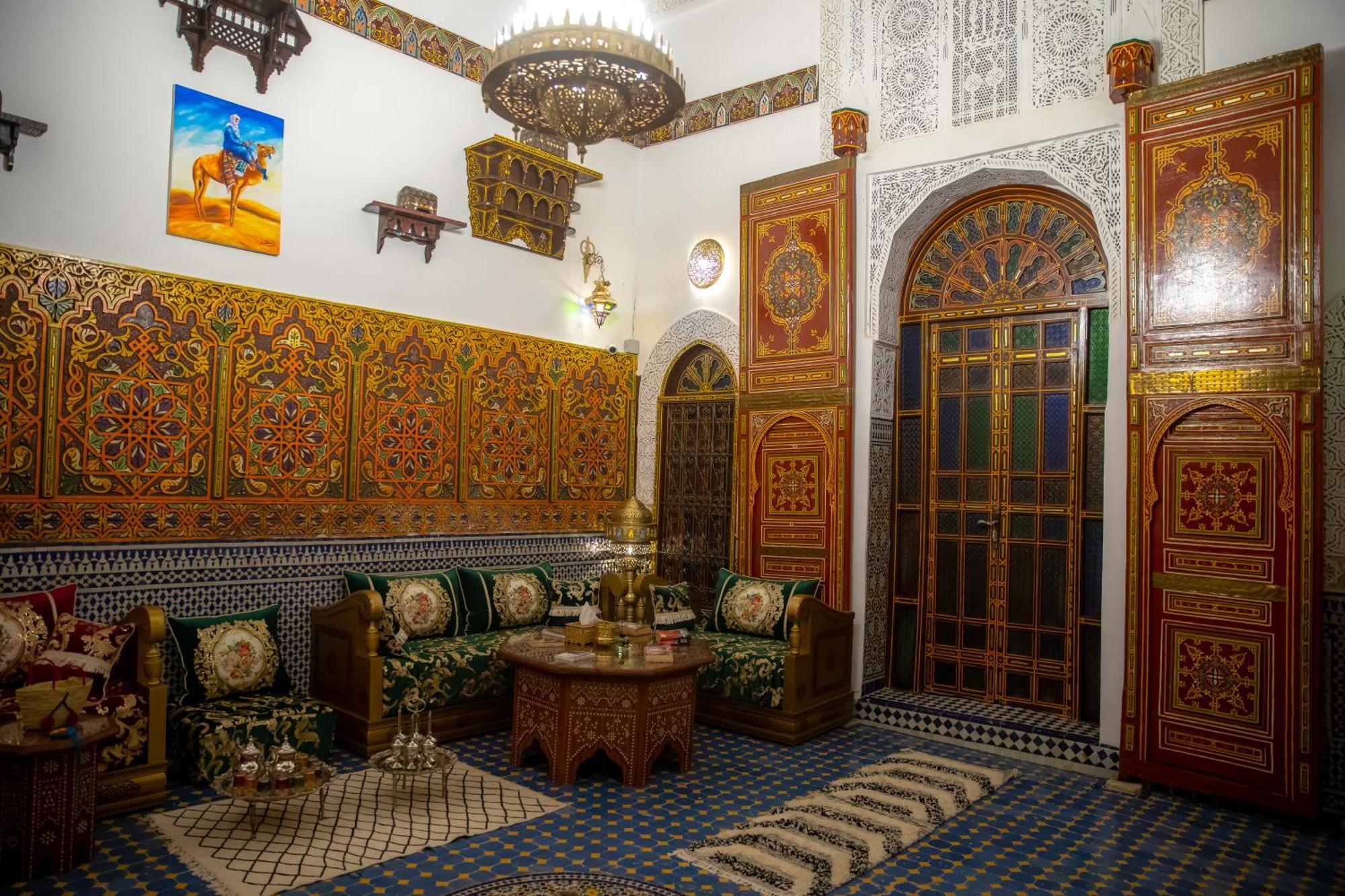 Riad Bahja Fez Buitenkant foto
