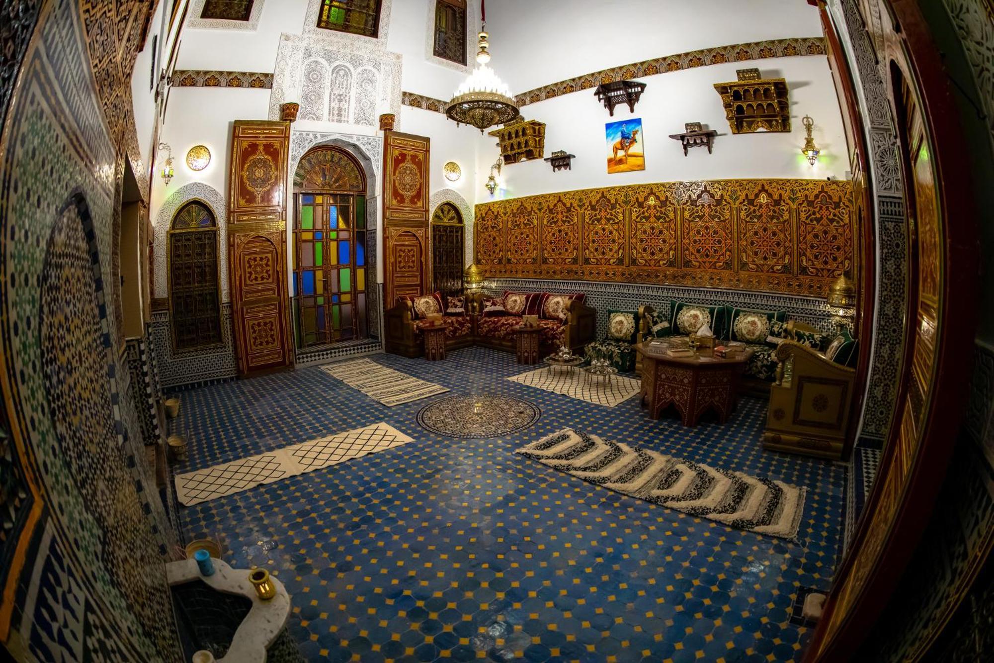 Riad Bahja Fez Buitenkant foto